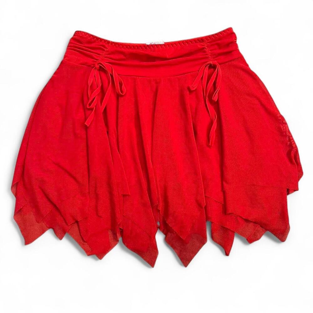 Avid love red fairy skirt